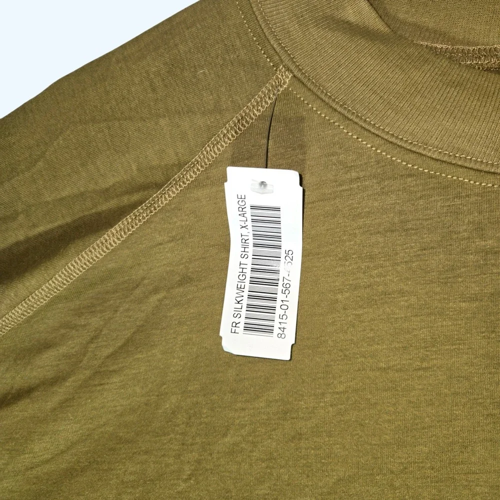 NEW USMC FROG Flame Resistant Silkweight Undershirt Peckham Coyote Brown XL Silk